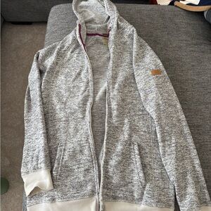 Roxy Heathered Gray Knit Sweater